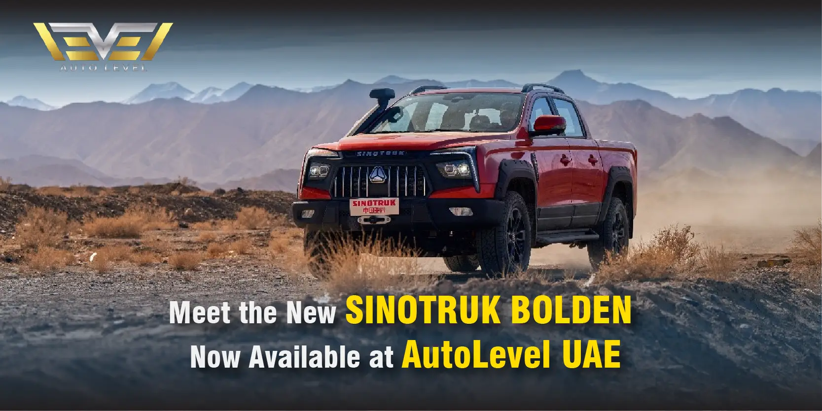 Meet the New Sinotruk Bolden — Now Available at AutoLevel UAE
